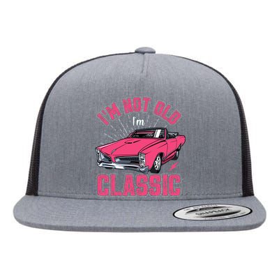 IM Not Old IM Classic Funny Old Man Flat Bill Trucker Hat