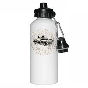 IM Not Old IM Classic Retro Truck Distressed Design Aluminum Water Bottle