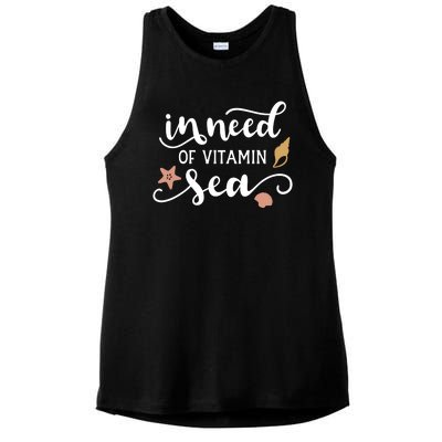 In Need Of Vitamin Sea Ladies PosiCharge Tri-Blend Wicking Tank