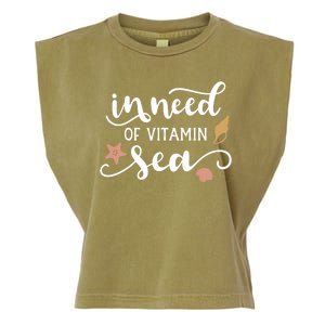 In Need Of Vitamin Sea Garment-Dyed Women's Muscle Tee