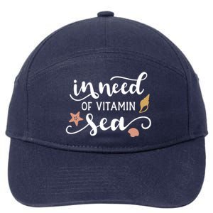 In Need Of Vitamin Sea 7-Panel Snapback Hat