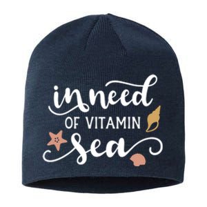 In Need Of Vitamin Sea Sustainable Beanie