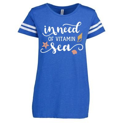 In Need Of Vitamin Sea Enza Ladies Jersey Football T-Shirt