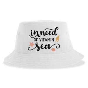 In Need Of Vitamin Sea Sustainable Bucket Hat