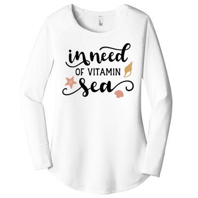 In Need Of Vitamin Sea Women's Perfect Tri Tunic Long Sleeve Shirt