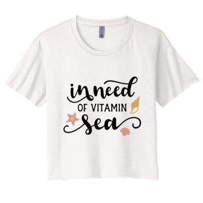In Need Of Vitamin Sea Crop Top