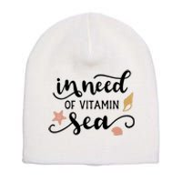 In Need Of Vitamin Sea Short Acrylic Beanie