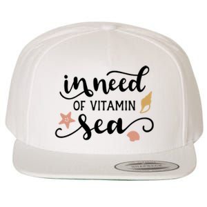 In Need Of Vitamin Sea Wool Snapback Cap