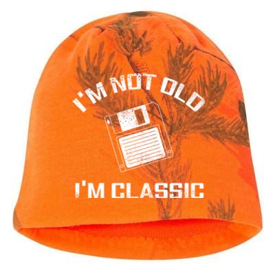 I'm Not Old I'm Classic Computer Nerd Nerdy Funny Gift Kati - Camo Knit Beanie