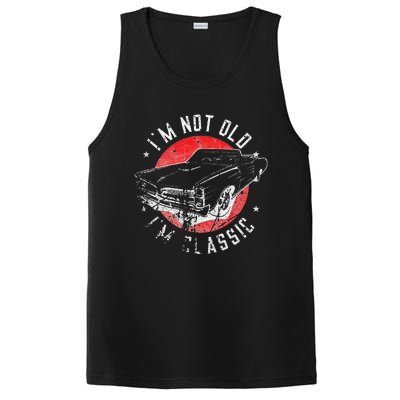 I'm Not Old I'm Classic Funny Retro Cool Car Graphic PosiCharge Competitor Tank