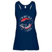 I'm Not Old I'm Classic Funny Retro Cool Car Graphic Ladies Essential Flowy Tank