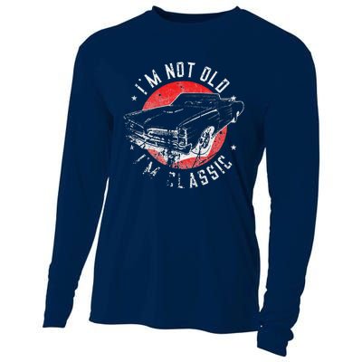 I'm Not Old I'm Classic Funny Retro Cool Car Graphic Cooling Performance Long Sleeve Crew