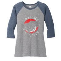 I'm Not Old I'm Classic Funny Retro Cool Car Graphic Women's Tri-Blend 3/4-Sleeve Raglan Shirt