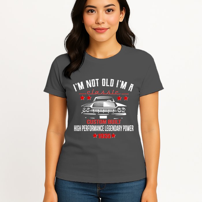 Im Not Old Im A Classic Custom Built 1935 90th Birthday Womens T-Shirt