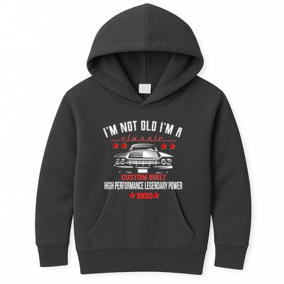 Im Not Old Im A Classic Custom Built 1935 90th Birthday Kids Hoodie