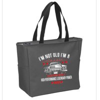 Im Not Old Im A Classic Custom Built 1935 90th Birthday Zip Tote Bag