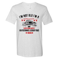 IM Not Old IM A Classic Custom Built 1924 100th Birthday V-Neck T-Shirt