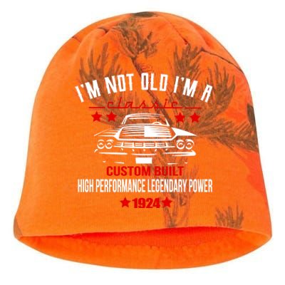 IM Not Old IM A Classic Custom Built 1924 100th Birthday Kati - Camo Knit Beanie