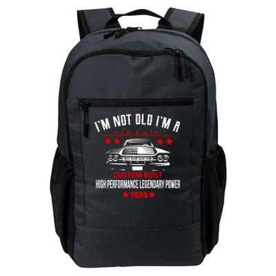 IM Not Old IM A Classic Custom Built 1924 100th Birthday Daily Commute Backpack