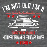 Im Not Old Im A Classic Custom Built 1945 80th Birthday Mousepad