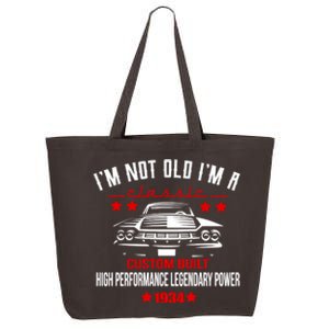 Im Not Old Im A Classic Custom Built 1934 90th Birthday 25L Jumbo Tote