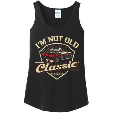 IM Not Old IM Funny Old Man Ladies Essential Tank