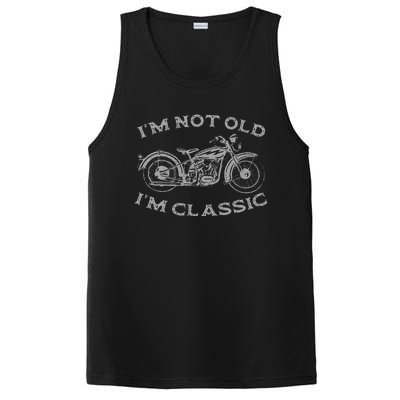 IM Not Old IM Classic Funny Motorcycle PosiCharge Competitor Tank