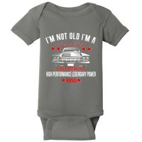 Im Not Old Im A Classic Custom Built 1955 70th Birthday Baby Bodysuit