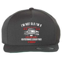 Im Not Old Im A Classic Custom Built 1955 70th Birthday Wool Snapback Cap