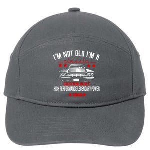 Im Not Old Im A Classic Custom Built 1944 80th Birthday 7-Panel Snapback Hat