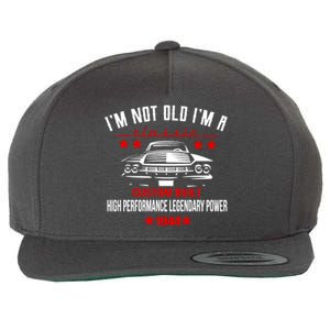 Im Not Old Im A Classic Custom Built 1944 80th Birthday Wool Snapback Cap