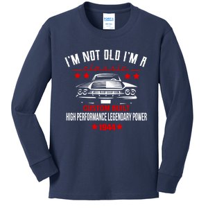 Im Not Old Im A Classic Custom Built 1944 80th Birthday Kids Long Sleeve Shirt