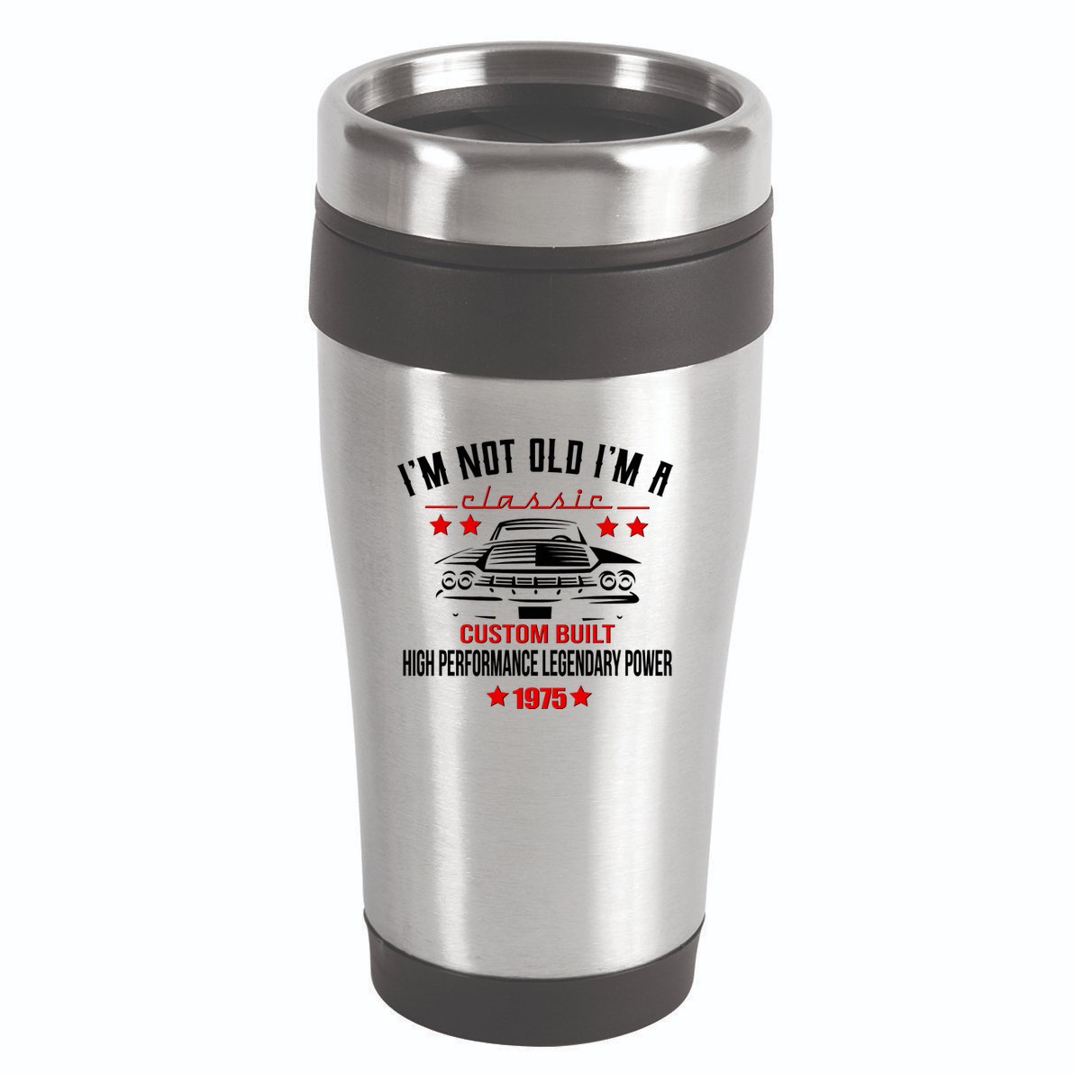 Im Not Old Im A Classic Custom Built 1975 50th Birthday 16oz Travel Tumbler