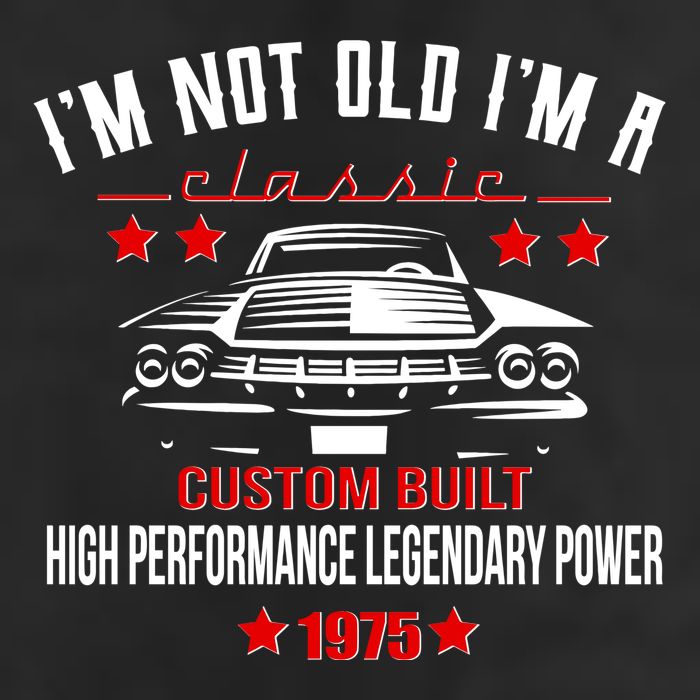 Im Not Old Im A Classic Custom Built 1975 50th Birthday Golf Towel