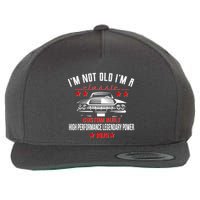 Im Not Old Im A Classic Custom Built 1975 50th Birthday Wool Snapback Cap