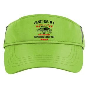 Im Not Old Im A Classic Custom Built 1954 70th Birthday Adult Drive Performance Visor