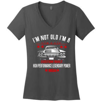 Im Not Old Im A Classic Custom Built 1954 70th Birthday Women's V-Neck T-Shirt