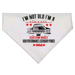 Im Not Old Im A Classic Custom Built 1954 70th Birthday USA-Made Doggie Bandana