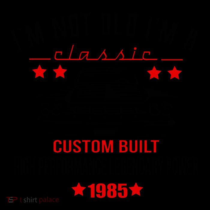 Im Not Old Im A Classic Custom Built 1985 40th Birthday Mug