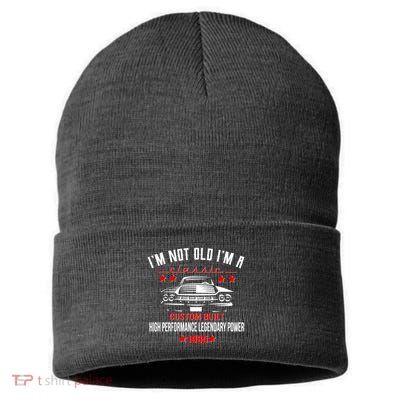 Im Not Old Im A Classic Custom Built 1985 40th Birthday Sustainable Knit Beanie