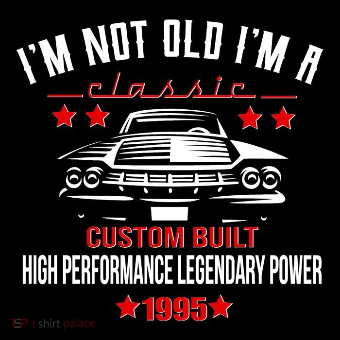 Im Not Old Im A Classic Custom Built 1995 30th Birthday City Backpack