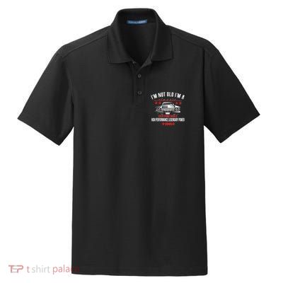 Im Not Old Im A Classic Custom Built 1995 30th Birthday Dry Zone Grid Polo