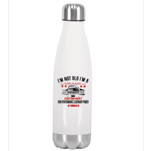 Im Not Old Im A Classic Custom Built 1964 60th Birthday Stainless Steel Insulated Water Bottle