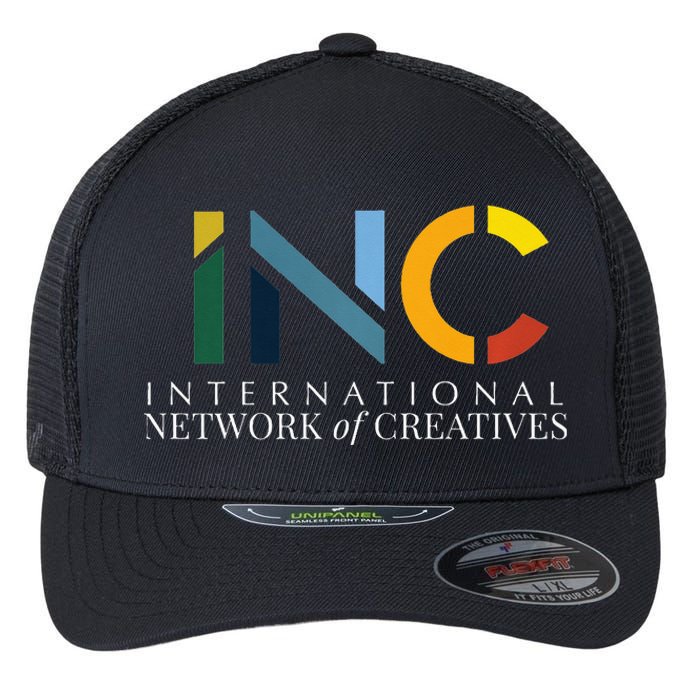 International Network Of Creatives Premium Flexfit Unipanel Trucker Cap