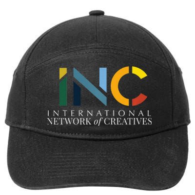 International Network Of Creatives Premium 7-Panel Snapback Hat