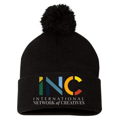 International Network Of Creatives Premium Pom Pom 12in Knit Beanie