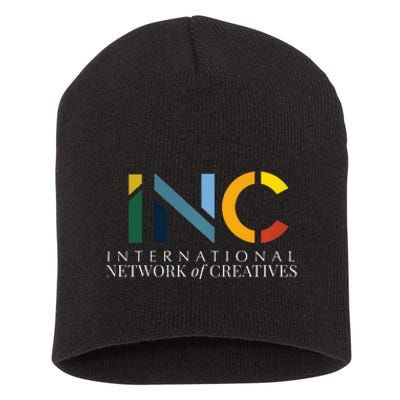 International Network Of Creatives Premium Short Acrylic Beanie