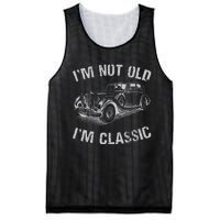 I'm Not Old I'm Classic Funny Car Graphic Gift Father's Day Mesh Reversible Basketball Jersey Tank