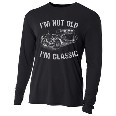 I'm Not Old I'm Classic Funny Car Graphic Gift Father's Day Cooling Performance Long Sleeve Crew