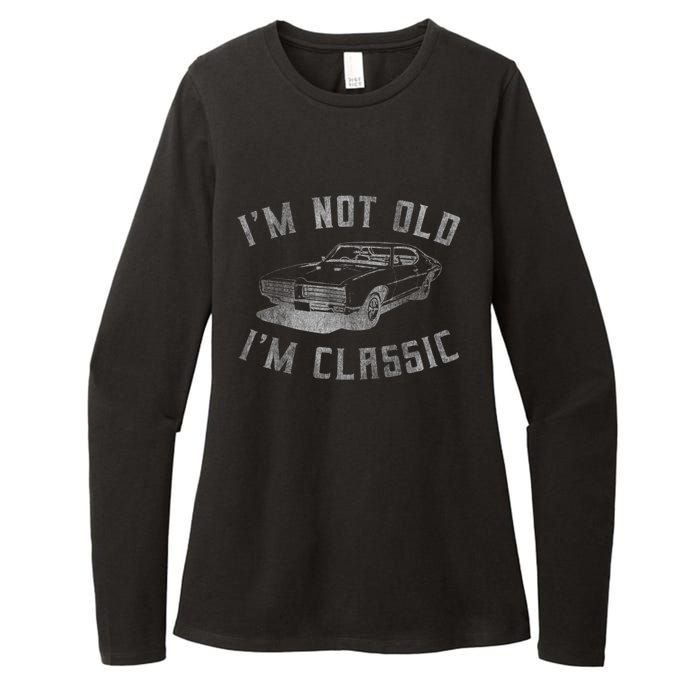 IM Not Old IM Classic Womens CVC Long Sleeve Shirt